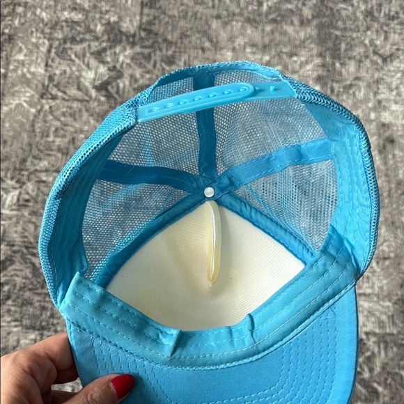Awesome vintage 90’s Pepsi Blue and White Retro Hat Snapback Mesh - Picture 5 of 5